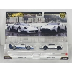 Hot Wheels 1:64 2 pack Premium - Maserati MC12 + Maserati MC20